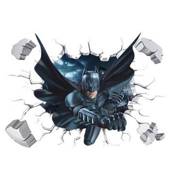 Wall stickers - Batman 3D effect