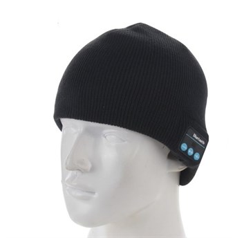 Bluetooth Headset Hat - Black