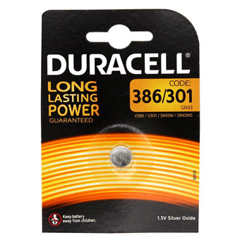 Duracell D386 / D301 - Watch battery - 1 pc