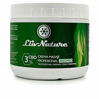 Massage Cream Lliv Nature Fisiopro CBD 500 ml