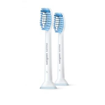 Spare for Electric Toothbrush Philips Cabezales de cepillo sónicos estándar HX6052/07 (2 pcs) 2 Units