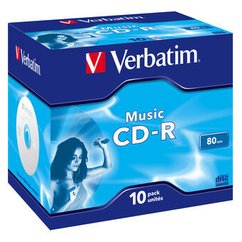 CD-R Verbatim Music 10 Units 80\' 700 MB 16x (10 Units)