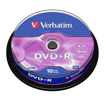 DVD+R Verbatim 10 Units 4,7 GB 16x