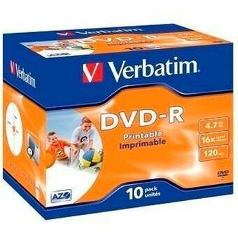 DVD+R Verbatim 10Units 16x 4,7 GB