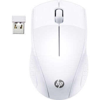 Wireless Mouse HP 7KX12AA#ABB 1600 dpi White (1 Unit)