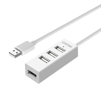 3-Port USB Hub Unitek Y-2146 White