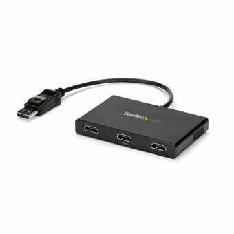 USB Hub Startech MSTDP123HD Black