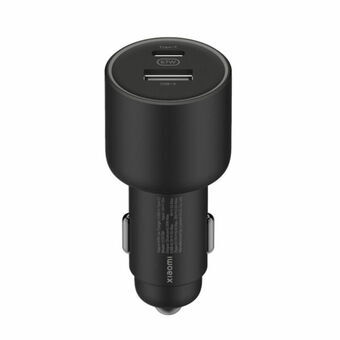 Universal USB Car Charger + USB C Cable Xiaomi 67W Black