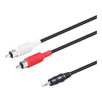 Audio Jack to 2 RCA Cable TM Electron 1,5 m