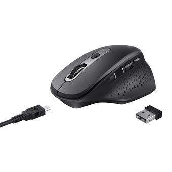 Wireless Mouse Trust Ozaa Black 2400 dpi