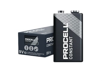 Duracell Procell E / 9V batteries - 10 pcs.
