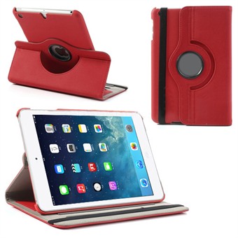 Textile Rotary Case - iPad Mini 1/2/3 (Red)