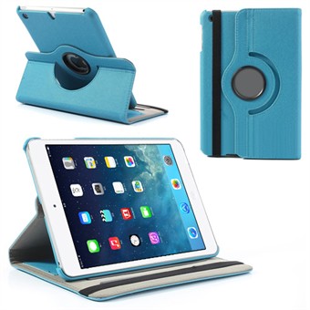 Textile Rotary Case - iPad Mini 1/2/3 (Light Blue)