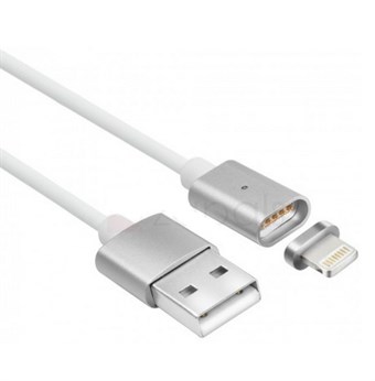 Magnetic Lightning for USB Cable for iPhone - Silver