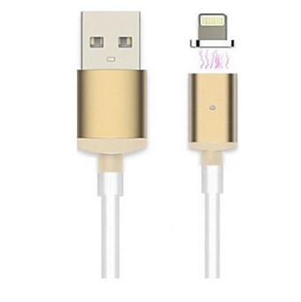 Magnetic Lightning for USB Cable for iPhone - Gold