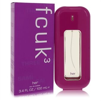 Fcuk 3 by French Connection - Eau De Toilette Spray 100 ml - for women