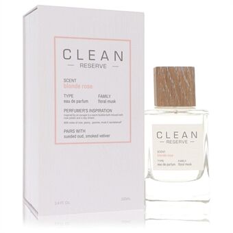Clean Blonde Rose by Clean - Eau De Parfum Spray 100 ml - for women