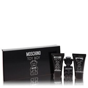 Moschino Toy Boy by Moschino - Gift Set -- .17 oz Mini EDP + .8 oz Shower Gel + .8 oz After Shave Balm - for men