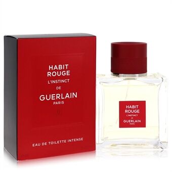 Habit Rouge L\'instinct by Guerlain - Eau De Toilette Intense Spray 50 ml - for men