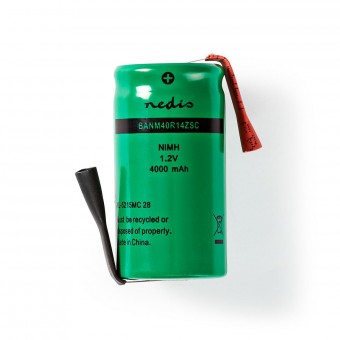 Nickel-Metal Hydride Battery | 1.2 V | 4000 mAh | solder connection