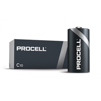 Duracell Procell C batteries - 10 pcs.