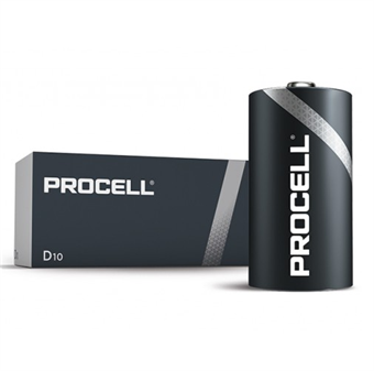 Duracell Procell D batteries - 10 pcs.