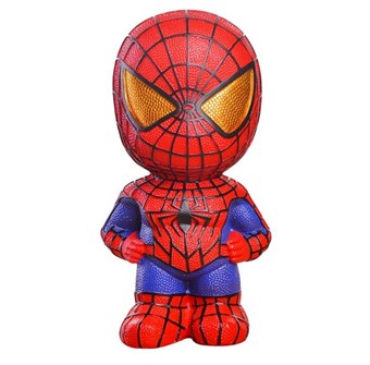 Piggy bank with Spiderman - Decoration figure - Superhero