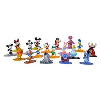Jada Toys Disney Nano Wave 1 Collectible Figures, 18pcs.