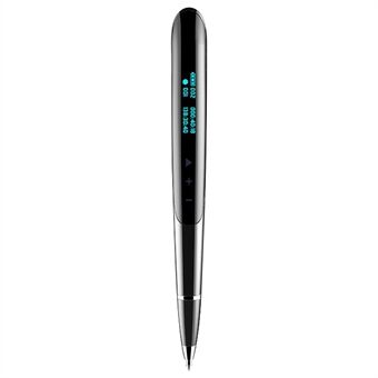 Q9 8GB Portable Audio Recorder Digital Voice Recorder Pen with OLED Display + Writing Pen 2 in 1 for News Interviews Business Meeting