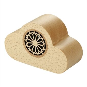 A4 Wooden Cloud Shape Portable Rechargeable Bluetooth 5.0 Speaker Wireless Music Subwoofer
