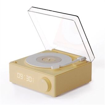 X11 Clock Vinyl Record Player Turntable Player Stereo Sound Retro Bluetooth Speaker