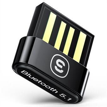 ESSAGER USB Bluetooth 5.1 Adapter USB Bluetooth 5.1 Dongle - Balck