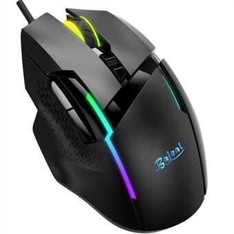 BAJEAL G3 Mechanical RGB Gaming Mouse E-Sports Wied Mouse 7-Button Programmable Mice 6-Speed DPI Mouse