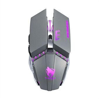 Q15 Silent USB Rechargeable 2.4G Wireless Gaming Mouse with RGB Backlight Adjustable DPI for Laptop PC Computer