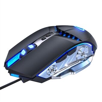 YINDIAO G3PRO USB Wired Gaming Mouse Silent 3200DPI 7 Button Mechanical Mice with 7 Color Backlight for PC Computer