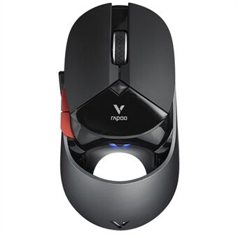 RAPOO VT960 Hollow RGB Wireless 2.4G Mouse Lightweight Portable Mice with 7 Buttons for Laptops