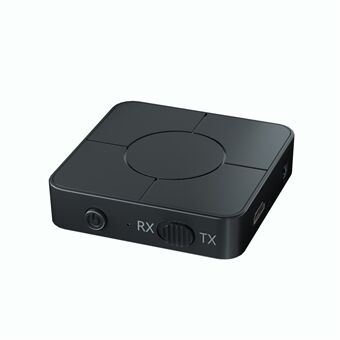 Bluetooth 5.0 Audio Transmitter Receiver Adapter 2-in-1 Wireless 3.5mm aptX Stereo Audio Adapter