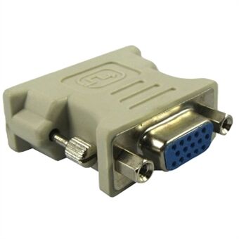VGA 15Pin Female to DVI 24+1 Pin Male Adapter