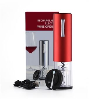 KP3-361801C-1 Automatic Electric Wine Opener USB Charging Bottle Opener with Foil Cutter