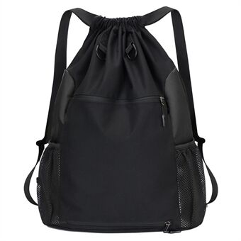 TAIDING Z16 Nylon Drawstring Backpack Sports Basketball Storage Shoulders Bag String Cinch Backpack