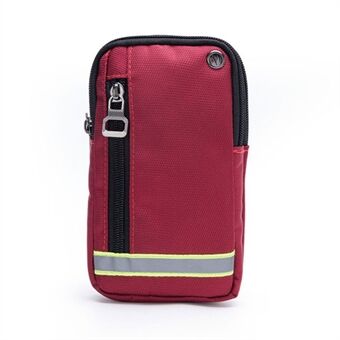Multifunctional Zipper Phone Purse Waist Pack Crossbody Bag (Suitable for Smartphone under 6-inch)