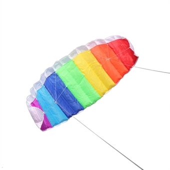 Colorful Double Flying Line Wing Kite Easy Flyer Kite for Children Outdoor Game Activities