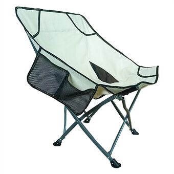 YH202233 Outdoor Folding Chair Foldable Camping Moon Chair Stool Portable Fishing Chair Seat