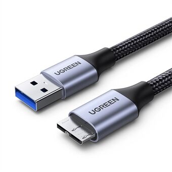 UGREEN 80792 0.5m USB 3.0 to Micro USB Charging Cable Charge Cord Nylon Braided External Hard Drive Data Cable