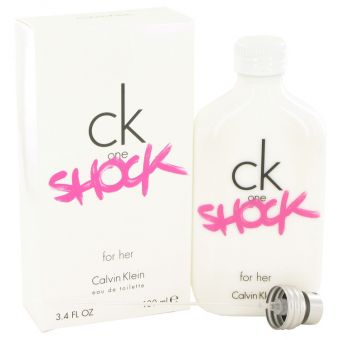 CK One Shock by Calvin Klein - Eau De Toilette Spray 100 ml - for women