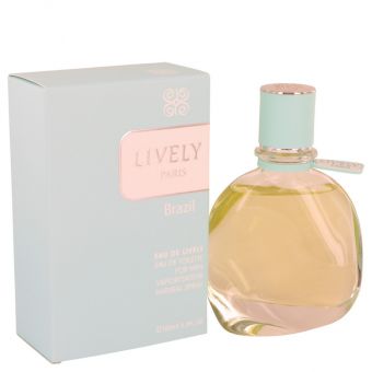 Eau De Lively Brazil by Parfums Lively - Eau De Toilette Spray 100 ml - for men
