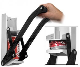Can Crushers / Can Presses with Opener