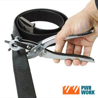 Hollow pliers / pliers for push buttons and lace rings