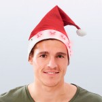 Santa cap with LED light stars