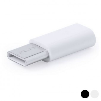 Micro USB to USB-C Adapter 145765 - Color: White